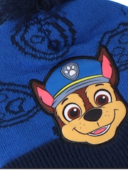 Peers Hardy Blue Paw Patrol Marvel Hat, Scarf & Gloves Set 3 Piece - Image 3 of 5