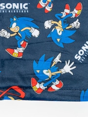 Peers Hardy Light Blue Sonic Disney Snood, Hat & Gloves Set 3 Piece - Image 5 of 5