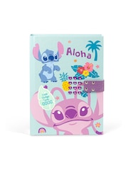 Peers Hardy Blue Stitch Disney Secret Diary With Sound - Image 1 of 5