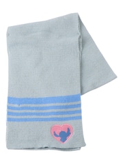 Peers Hardy Light Blue Stitch Marvel Hat, Scarf & Gloves Set 3 Piece - Image 3 of 5