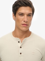 Superdry Nude Classic Essential Grandad Top - Image 4 of 6