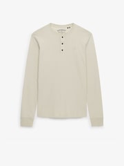Superdry Nude Classic Essential Grandad Top - Image 5 of 6
