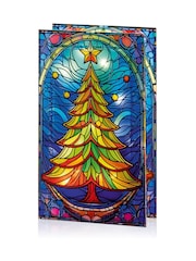 Premier Decorations Ltd 21x13cm BOLit Tree Stained Glass Table Top Ornament - Image 3 of 3