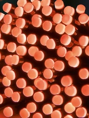 Premier Decorations Ltd Red 360 LED Battery Operated Berry Bright Lights - Image 1 of 2