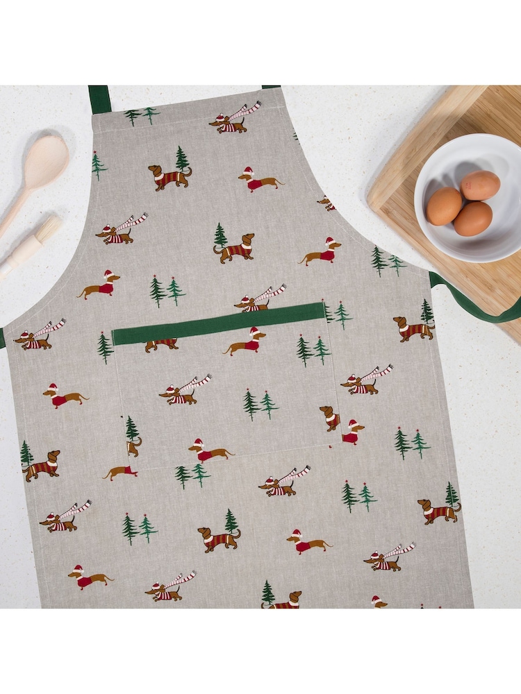 Premier Decorations Ltd Adult Christmas Dog Apron - Image 1 of 2 Premier Decorations Ltd Adult Christmas Dog Apron - Image 1 of 2