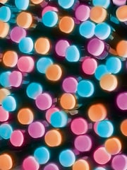 Premier Decorations Ltd Rainbow Berry 360 LED Battery Operated Bright Lights - Image 1 of 2