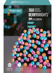 Premier Decorations Ltd Rainbow Berry 360 LED Battery Operated Bright Lights - Image 2 of 2