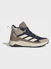 adidas Brown Terrex Anylander Mid Trainers - Image 2 of 8