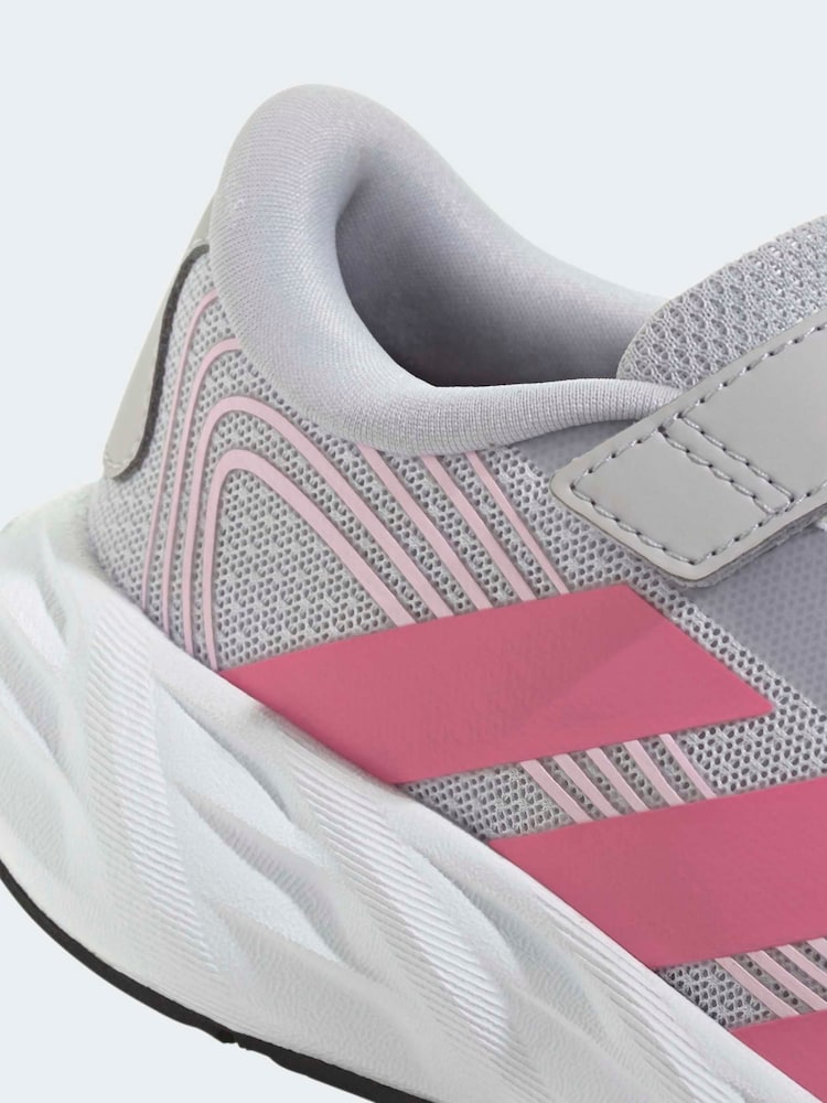 adidas Grey Galaxy 8 M Trainers - Image 9 of 9