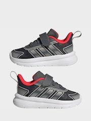adidas Grey Tensaur Run 4.0 Trainers - Image 3 of 9