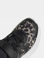 adidas Brown/Print Tensaur Run 4.0 Trainers - Image 6 of 9