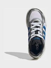 adidas White Eclyptix 2000 ELC Trainers - Image 5 of 8