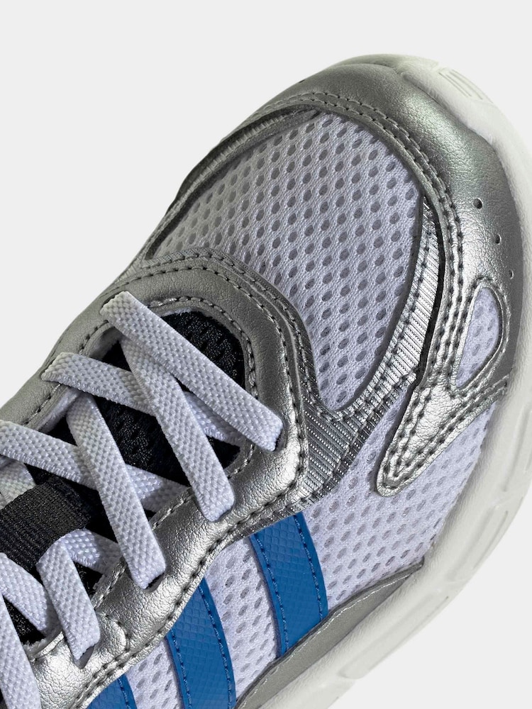 adidas White Eclyptix 2000 ELC Trainers - Image 8 of 8