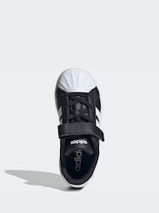 adidas Black Streettalk Trainers - Image 4 of 8