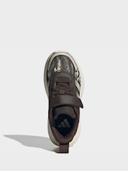 adidas Brown Tensaur Run 4.0 Trainers - Image 4 of 8
