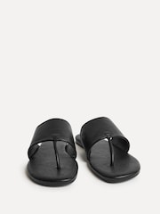 Negro - Linzi Amara Toe Post Flat Sandals - Imagen 4 de 6
