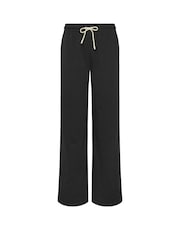 Long Tall Sally Black Piped Wide Leg Joggers - Image 5 of 5