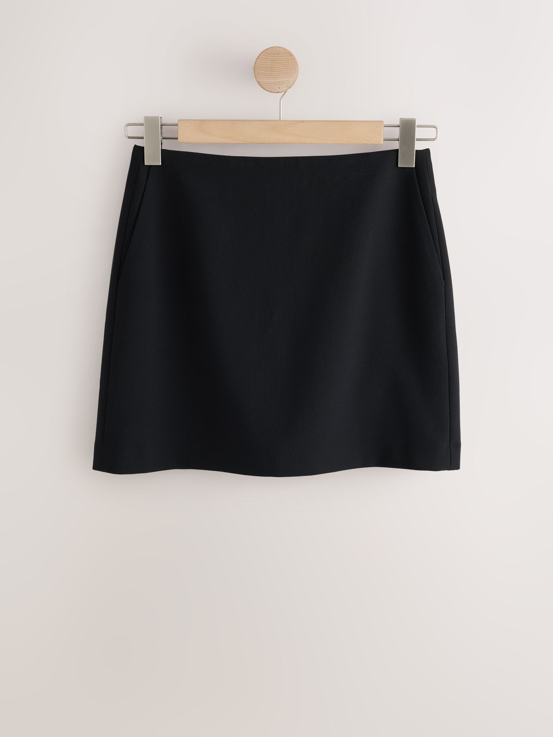 Cumpără Negru - Fustă mini cu croi ajustat from Next Romania