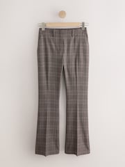 Brown Check Bootcut Tailored Trousers - Image 6 of 9