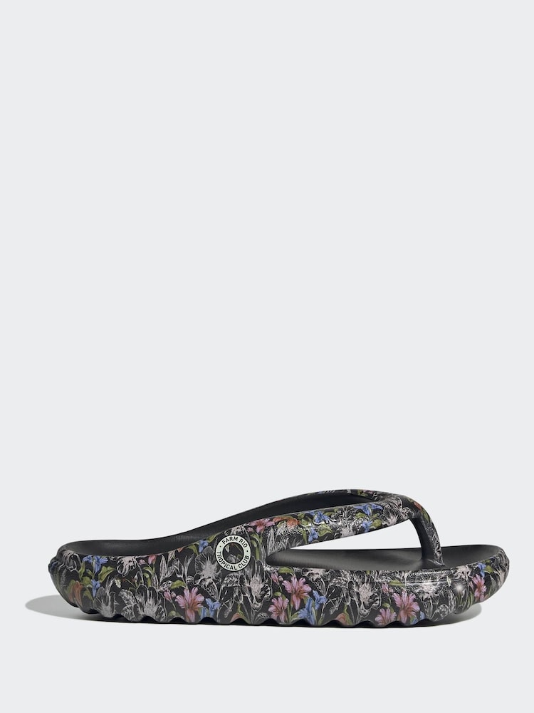 adidas Black Adilette lumia Fip Flop - Image 1 of 10 adidas Black Adilette lumia Fip Flop - Image 1 of 10