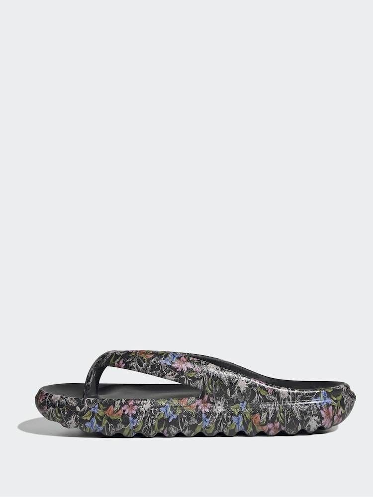 adidas Black Adilette lumia Fip Flop - Image 2 of 10 adidas Black Adilette lumia Fip Flop - Image 2 of 10