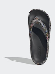 adidas Black Adilette lumia Fip Flop - Image 7 of 10