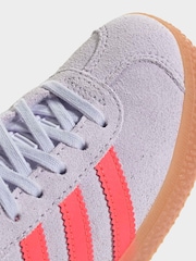 adidas Originals Purple Gazelle Kids Trainers - Image 7 of 8