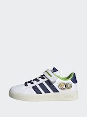 adidas White Grand Court Toy Story Elastic Laces Trainers - Image 5 of 10
