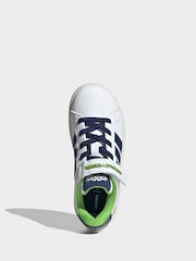 adidas White Grand Court Toy Story Elastic Laces Trainers - Image 6 of 10