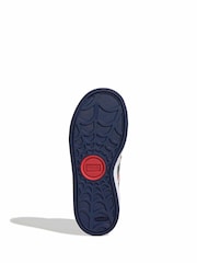 adidas Red Grand Court Spider-Man EL K Trainers - Image 7 of 9