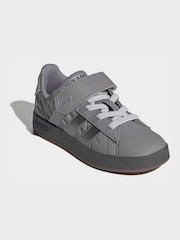 adidas Grey Grand Court Avengers EL K Trainers - Image 1 of 9