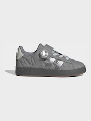 adidas Grey Grand Court Avengers EL K Trainers - Image 3 of 9