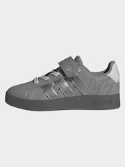 adidas Grey Grand Court Avengers EL K Trainers - Image 4 of 9