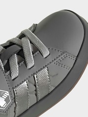 adidas Grey Grand Court Avengers EL K Trainers - Image 8 of 9