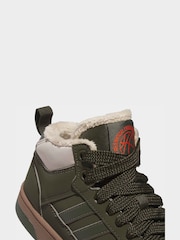 adidas Green Rapid Court Mid Winterized Shoes - Image 5 of 8