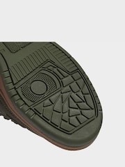 adidas Green Rapid Court Mid Winterized Shoes - Image 6 of 8