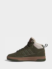 adidas Green Rapid Court Mid Winterized Shoes - Image 7 of 8
