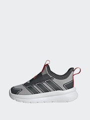 adidas Grey Tensaur Comfort 2 AC Trainers - Image 10 of 10