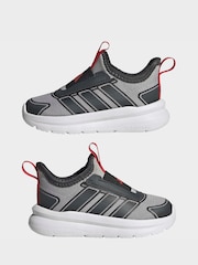adidas Grey Tensaur Comfort 2 AC Trainers - Image 3 of 10