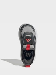 adidas Grey Tensaur Comfort 2 AC Trainers - Image 5 of 10