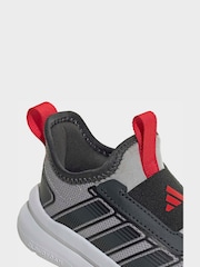 adidas Grey Tensaur Comfort 2 AC Trainers - Image 6 of 10