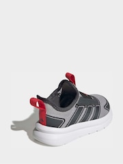 adidas Grey Tensaur Comfort 2 AC Trainers - Image 9 of 10