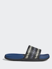 adidas Black Adilette Comfort 2.0 Sandals - Image 1 of 10