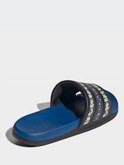 adidas Black Adilette Comfort 2.0 Sandals - Image 5 of 10