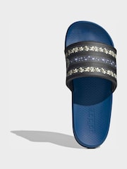 adidas Black Adilette Comfort 2.0 Sandals - Image 7 of 10