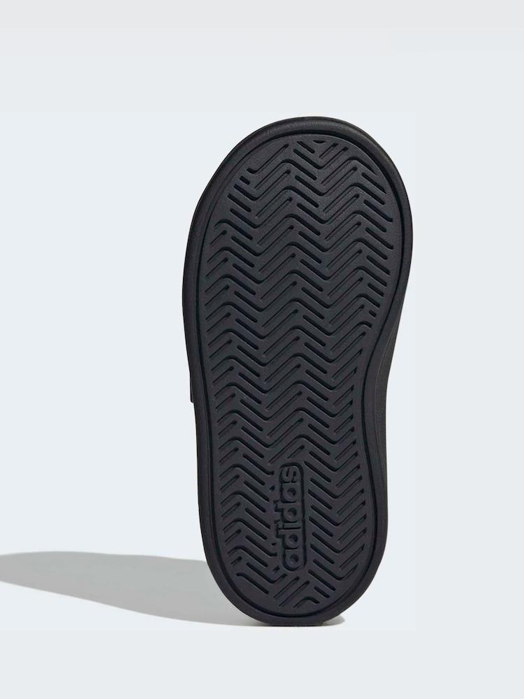 adidas Black/Silver Grand Court 3.0 Infant Trainers - Image 9 of 9 adidas Black/Silver Grand Court 3.0 Infant Trainers - Image 9 of 9