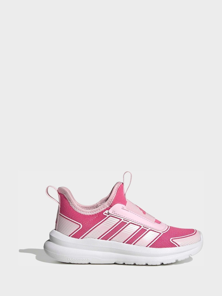 adidas Pink Tensaur Comfort Trainers - Image 2 of 8 adidas Pink Tensaur Comfort Trainers - Image 2 of 8