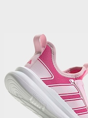 adidas Pink Tensaur Comfort Trainers - Image 5 of 8