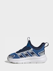 adidas Blue Tensaur Comfort 2 AC Trainers - Image 8 of 9