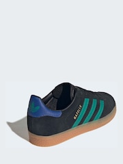 أسود - حذاء رياضي للأطفال الصغار Gazelle من Adidas Originals - صورة 4 من 8